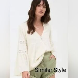 Knox Rose Gauze Boho Top